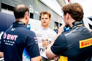 Paul Aron, Alpine, Pirelli testing Hungaroring