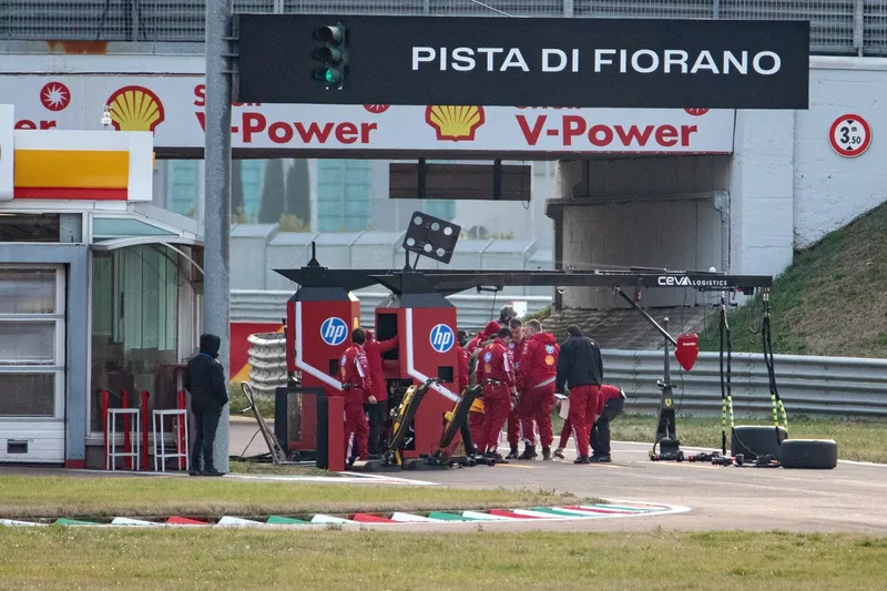 Membres de l'équipe Ferrari
