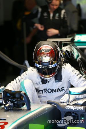 Pascal Wehrlein, pilote d'essais Mercedes AMG F1 W05 Hybrid