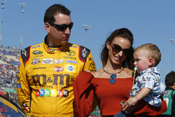 Kyle Busch mit Ehefrau Samantha und Sohn Brexton