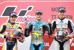 Podio: il vincitore della gara Jack Miller, Marc VDS Racing Honda, il secondo classificato Marc Marq