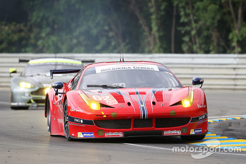 #62 Scuderia Corsa Ferrari 458 Italia: Bill Sweedler, Jeff Segal, Townsend Bell