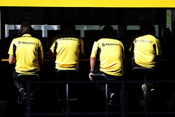 Boxenstand von Renault Sport F1 Team