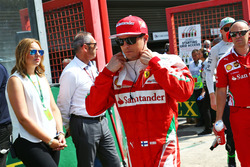 Kimi Raikkonen, Ferrari in griglia