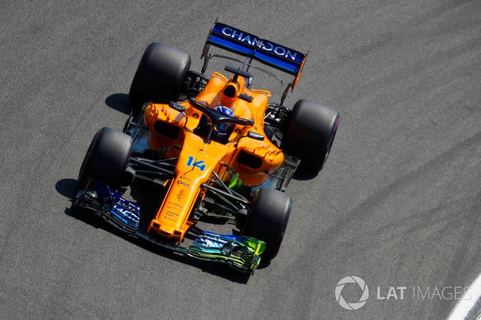 Fernando Alonso, McLaren MCL33.