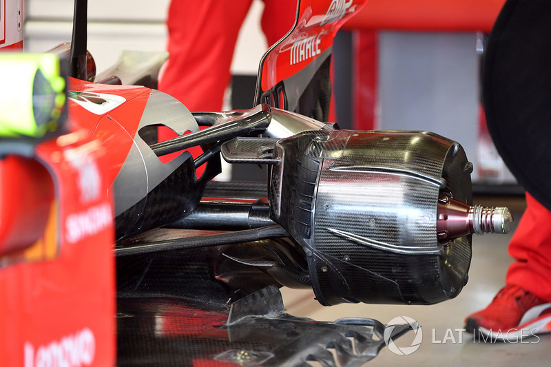 Ferrari SF71H arka teker