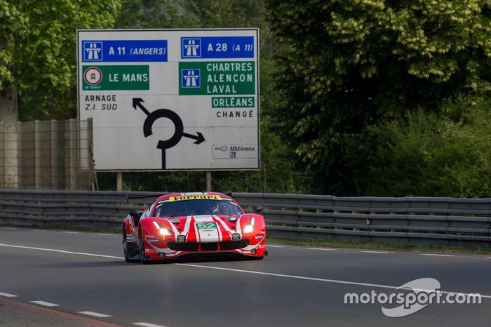 #52 AF Corse Ferrari 488 GTE EVO: Toni Vilander, Antonio Giovinazzi, Pipo Derani
