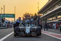 El equipo Williams con el Williams FW40