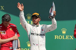 Podyum: 2. Lewis Hamilton, Mercedes-AMG F1 W09