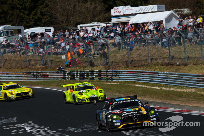 #15 AMG Team Black Falcon Mercedes-AMG GT3: Yelmer Buurman, Thomas Jäger, Jan Seyffarth, Luca Stolz