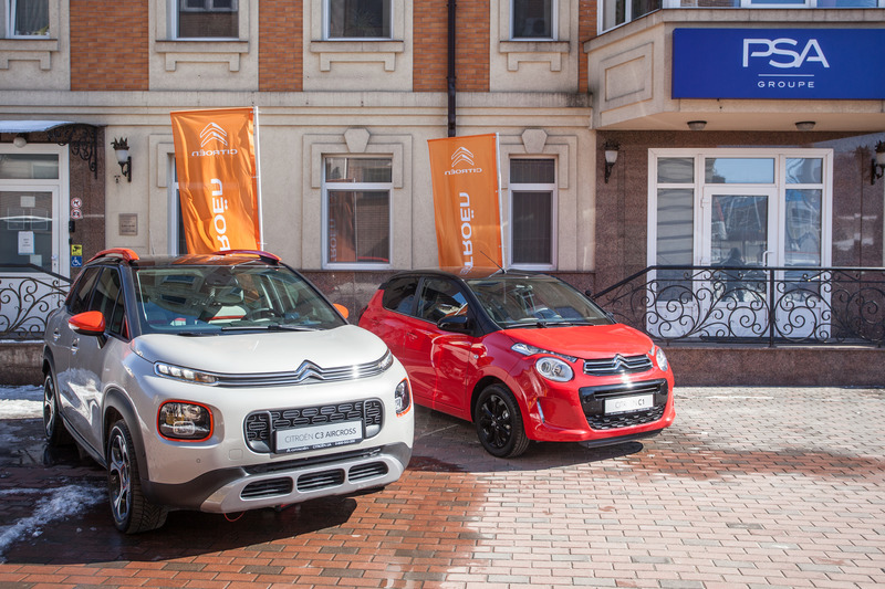 Citroёn C3 Aircross та Citroёn C1