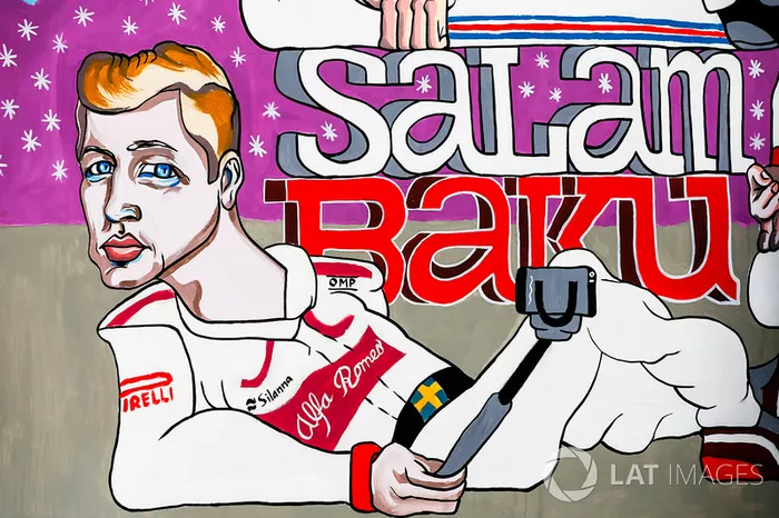 Obra que representa a Marcus Ericsson, Sauber