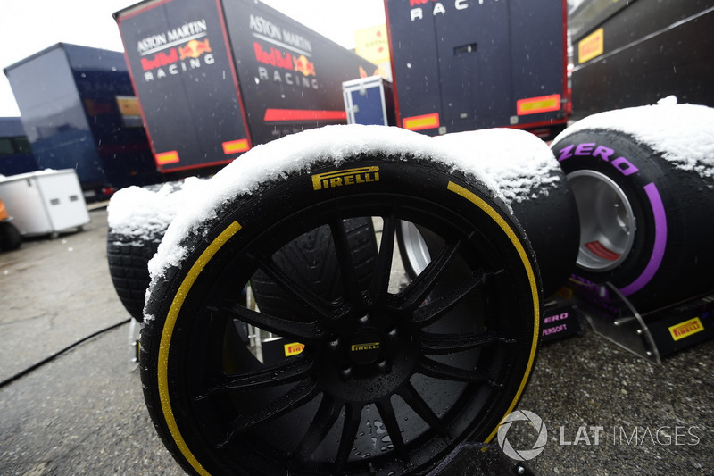 Шины Pirelli под снегом