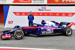 James Key, Scuderia Toro Rosso Technical Director and the new Scuderia Toro Rosso STR13