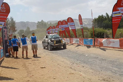 #302 X-Raid Team Mini: Nani Roma, Alex Haro rijdt de etappe uit met schade