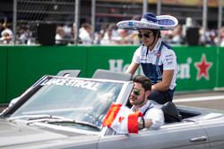 Lance Stroll, Williams tijdens de rijdersparade