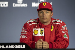 Kimi Raikkonen, Ferrari in Press Conference