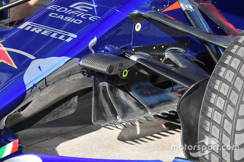 Toro Rosso STR13: Luftleitbleche