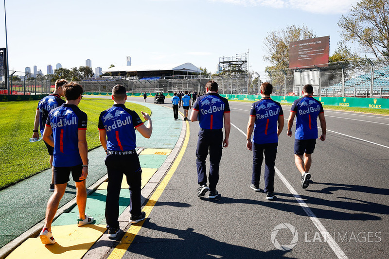 Giro di pista per Pierre Gasly, Scuderia Toro Rosso