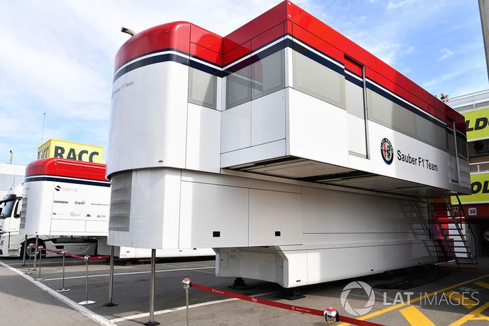 Alfa Romeo Sauber F1 Team camiones