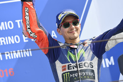Derde plaats Jorge Lorenzo, Yamaha Factory Racing