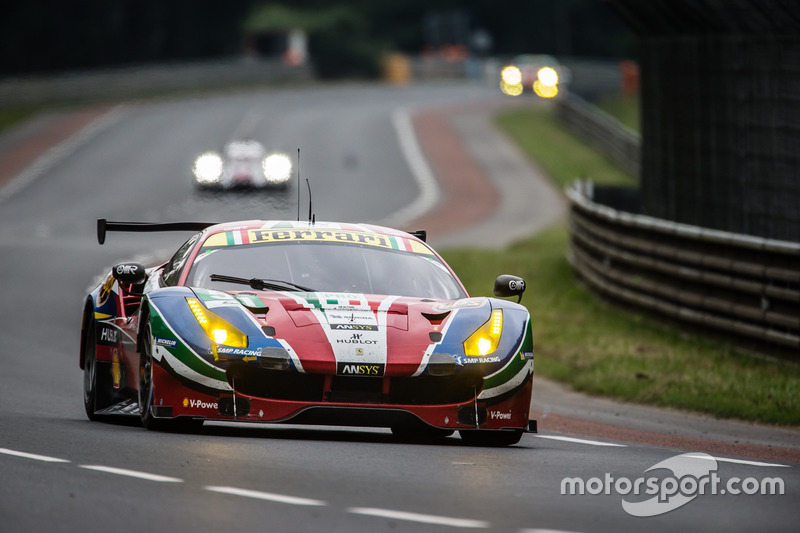 #51 AF Corse Ferrari 488 GTE: Gianmaria Bruni, James Calado, Alessandro Pier Guidi