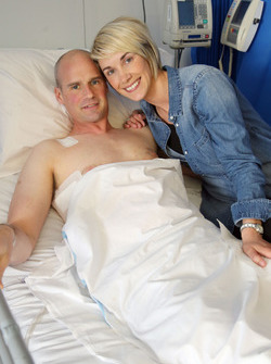 Ryan Farquhar mit seiner Frau Karen Farquhar
