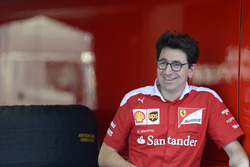 Mattia Binotto, administrador de motor de carrera de Ferrari