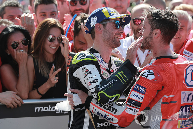 Cal Crutchlow, Team LCR Honda, Andrea Dovizioso, Ducati Team