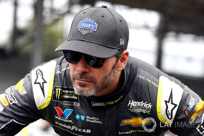 Jimmie Johnson, Hendrick Motorsports, Chevrolet Camaro Lowe's for Pros