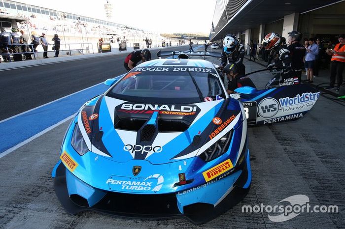 #3 Huracan Super Trofeo Evo, Bonaldi Motorsport: Danny Kroes, Sergey Afanasyev