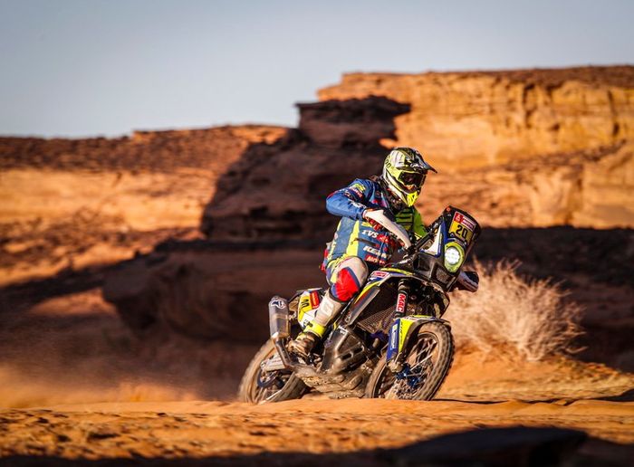 #20 Sherco TVS Rally Factory: Johnny Aubert