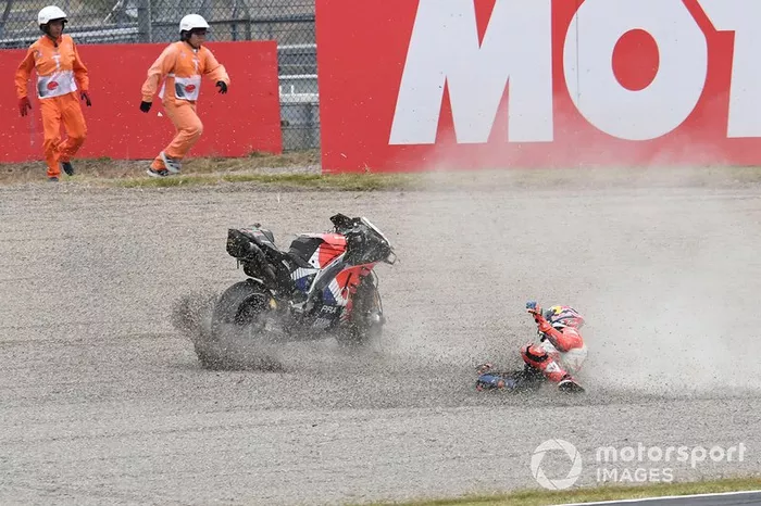 Caída de Jack Miller, Pramac Racing