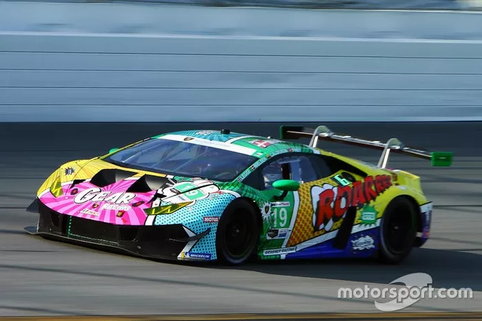 El Lamborghini Huracan GT3 de Tatiana Calderón en las 24 Horas de Daytona 2020