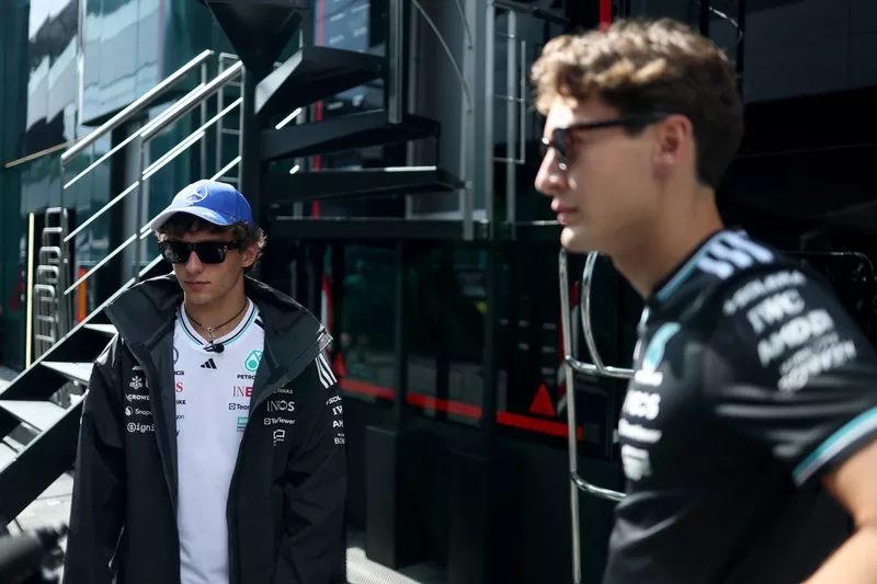 George Russell, Mercedes, Andrea Kimi Antonelli, Mercedes
