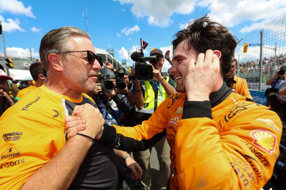Patricio O'ward, Arrow McLaren, Zak Brown