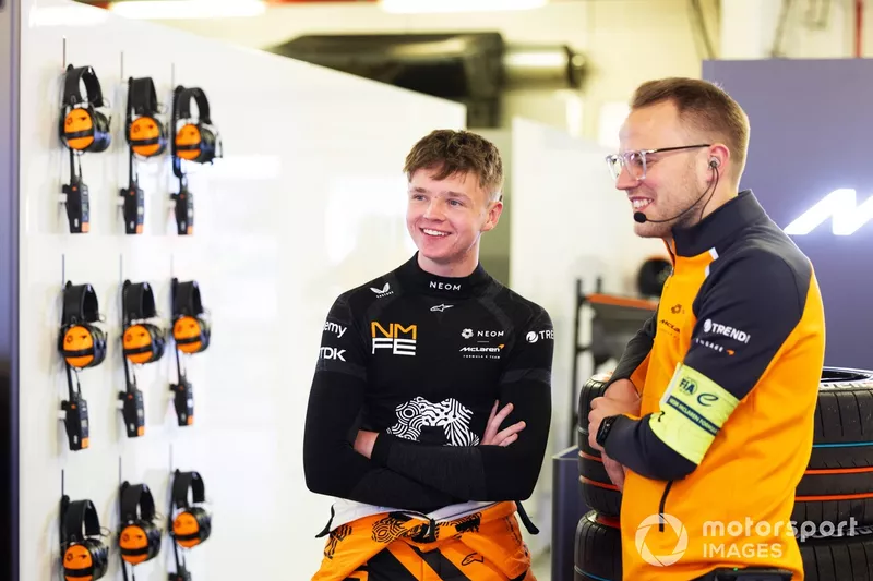 Taylor Barnard, équipe McLaren de Formule E
