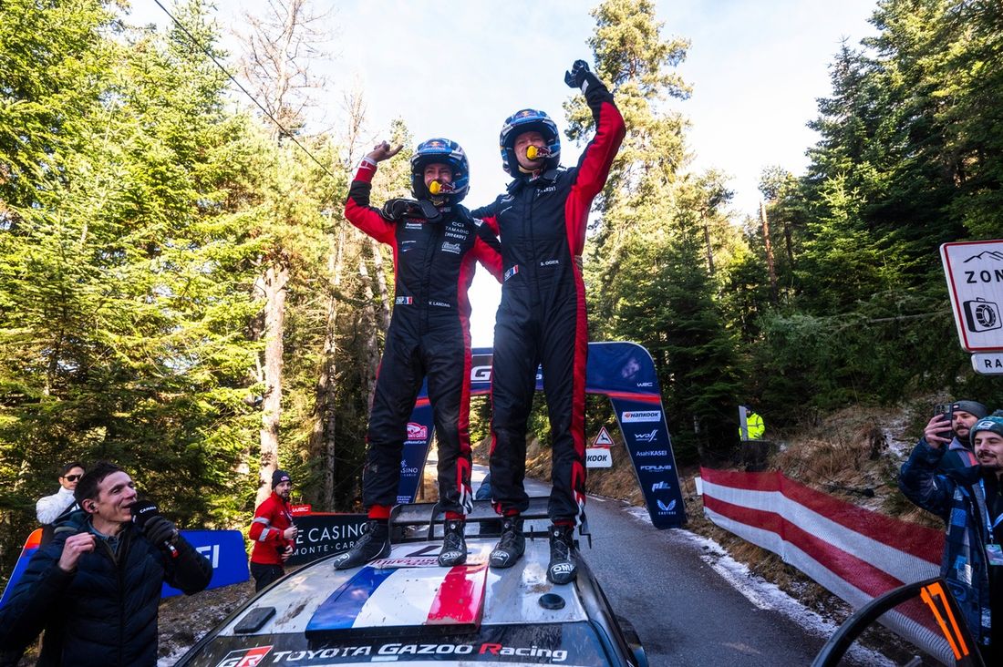 Ganador Sébastien Ogier, Vincent Landais, Toyota Gazoo Racing WRT Toyota GR Yaris Rally1