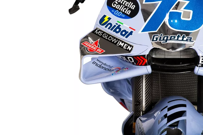 La livrée MotoGP de Gresini Racing