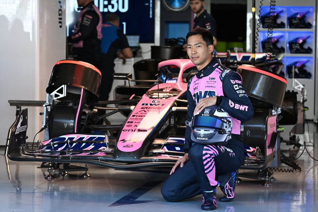 Ryo Hirakawa, piloto reserva de los Alpine 