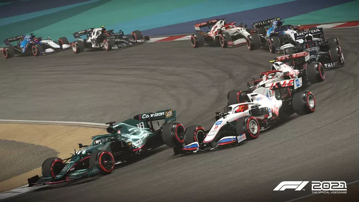 Captura de pantalla del videojuego F1 2021