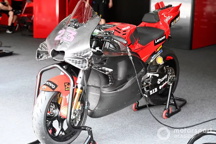 La moto de Ducati
