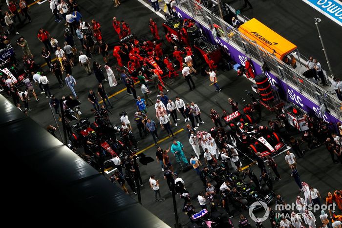 La ajetreada parrilla previa a la carrera
