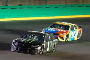  Kurt Busch, Chip Ganassi Racing, Chevrolet Camaro Monster Energy  Kyle Busch, Joe Gibbs Racing, Toyota Camry M&M's Toyota Camry