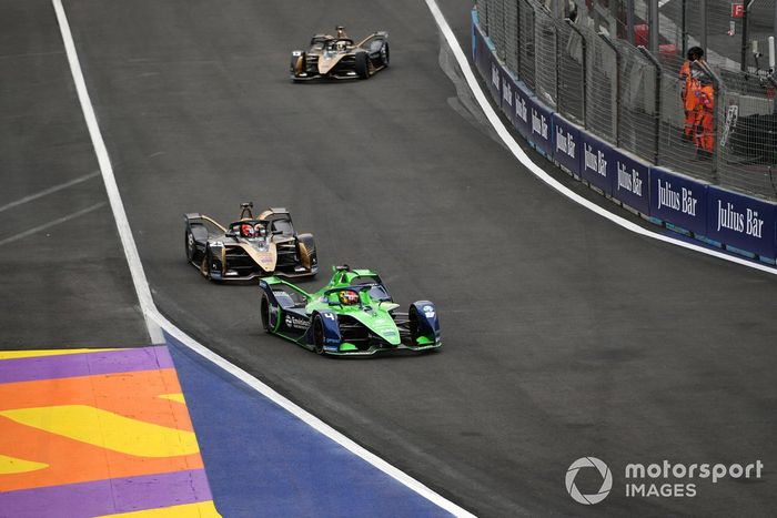 Robin Frijns, Envision Racing, Audi e-tron FE07, Jean-Eric Vergne, DS Techeetah, DS E-Tense FE21