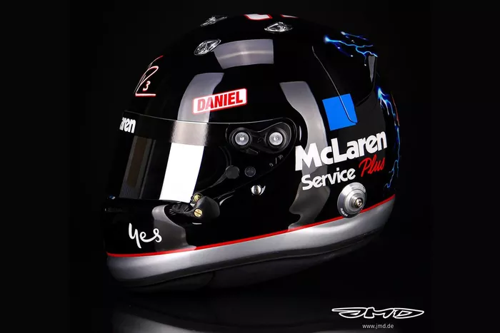 Helm van Daniel Ricciardo, McLaren