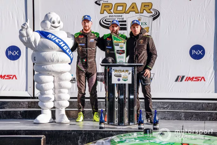 #63 TR3 Racing Lamborghini Huracan GT3: Marco Mapelli, Andrea Caldarelli, Mirko Bortolotti
