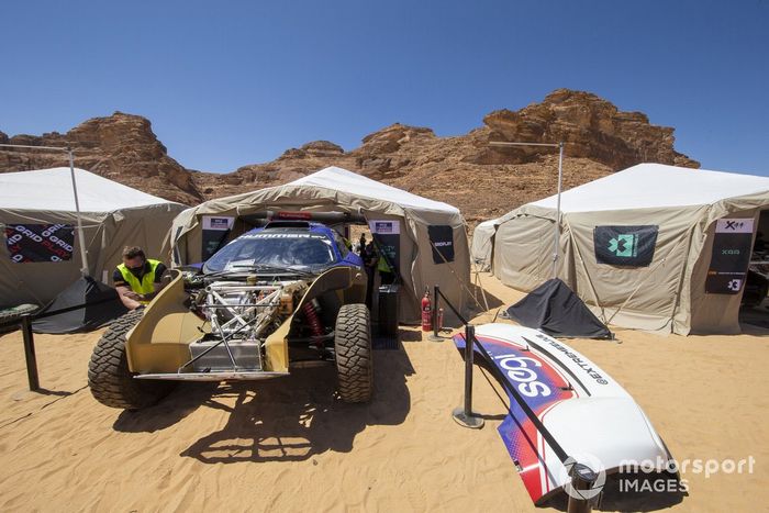 La Odyssey 21 de Segi TV Chip Ganassi Racing fuera de  boxes