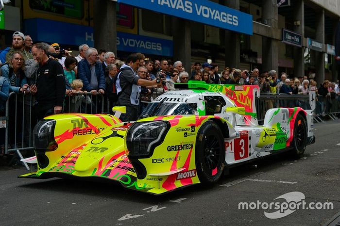 #3 Rebellion Racing Rebellion R-13: Mathias Beche, Gustavo Menezes, Thomas Laurent