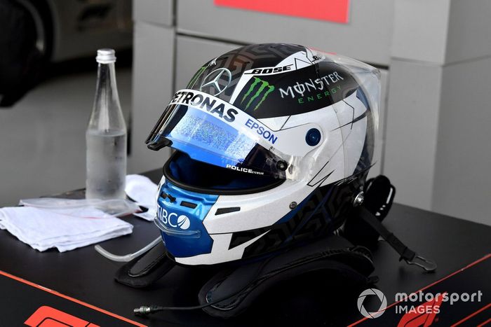 Casco de Valtteri Bottas, Mercedes-AMG F1